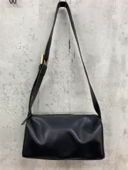 SALON adam et rope サロンアダムエロペ 牛革 レザーボックス ショルダー バッグ ブラック ■■◎レディースのサムネイル