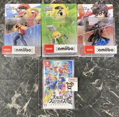 初版裏キャラ絵・タグ無し】amiibo 大乱闘スマッシュブラザーズ