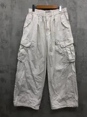 RAGEBLUE レイジブルー ワイド カーゴ パンツ sizeM/白 ■◇ メンズのサムネイル