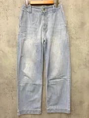 URBAN RESEARCH DOORS アーバンリサーチドアーズ ワイド デニムパンツ size38/ライトブルー ■■ レディースのサムネイル