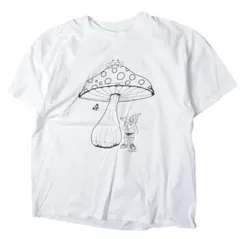 AWAKE NY x PROCELL アウェイク ニューヨーク プロセル 別注 アメリカ製 Mushroom Tee マッシュルームTシャツ XXL WHITE 半袖 きのこ トップス bt1076のサムネイル