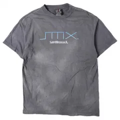 SAINT MICHAEL セントマイケル 24SS 日本製 SS TEE / SM6 ヴィンテージ加工 プリントTシャツ SM-YS8-0000-003 M BLACK 半袖 SAINT Mxxxxxx プレステ トップス g27578のサムネイル