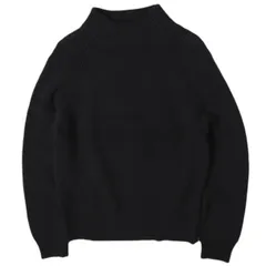 ESTNATION エストネーション 22AW ZEGNA BARUFFA 畔モックネックウールニット 22-200-12-100146 S BLACK セーター トップス g27595のサムネイル