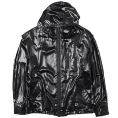 Maison ULA メゾンウラ 26SS LEATHER LIKE SATIN BLOUSON レザーライクサテンブルゾン 6244-02006 1 BLACK ROYAL FLASH アウター g27585のサムネイル