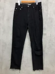 SLOBE IENA スローブイエナ カットオフ スキニー デニムパンツ size40/黒 ■■ レディースのサムネイル