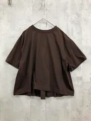 OPAQUE.CLIP オペークドットクリップ 637-12259 バックフレアショート Tシャツ size38/Ｍ/ブラウン ■◆ レディースのサムネイル