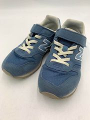 New Balance ニューバランス YV373TK2 マジックテープ ベルクロ スニーカー size19?/ブルー ■■ キッズ