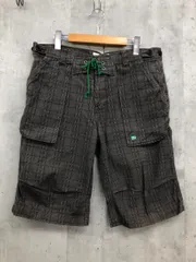 inhabitant インハビタント チェック柄 ハーフ パンツ size32/グレー系 ■◆ メンズのサムネイル