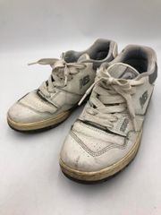New Balance ニューバランス BB550PTC スニーカー size24.5?/ホワイト/グレー ■■ レディース