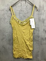 新品 JILLSTUART ジルスチュアート スパンコール レース キャミソール sizeFR/イエロー系 ■■ レディースのサムネイル