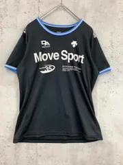 DESCENTE デサント Move Sports 半袖 Tシャツ sizeJ L/黒 ■■ レディースのサムネイル