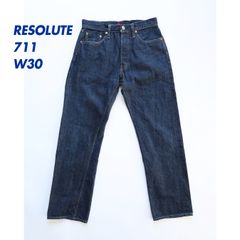 RESOLUTE リゾルト 710 濃紺 耳付 W32 - メルカリ