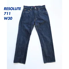 【濃紺】リゾルト RESOLUTE 711 W30 / L32のサムネイル