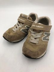 New Balance ニューバランス YV996JB3 ローカット スニーカー size17cm/ベージュ ■■ キッズ