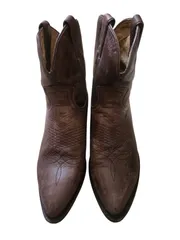​【美本革】FRYE フライ ウエスタンブーツ 7 1/2B (約24.5cm) メキシコ製 レザーブーツのサムネイル