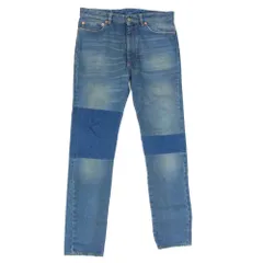 MAISON MARGIELA メゾンマルジェラ 23SS S52LA0188 MM6 エムエムシックス Regular Fit 5 Pocket Jean ５ポケット  デニム パンツ 切り替え インディゴブルー系 31【中古】のサムネイル