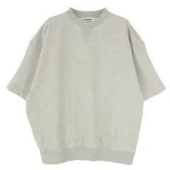 JIL SANDER+ ジルサンダープラス 25SS J47GC0151-J20010 T-SHIRT CN SS EMB モノグラム刺繍 ショートスリーブ スウェット グレー系 S【中古】のサムネイル