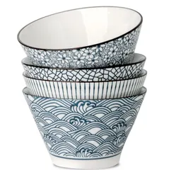 ★お茶碗 茶碗 飯碗 490cc お茶わん おちゃわん ご飯茶碗 ライスボウル 和風 磁器 マルチボウル 小鉢 食器 和の茶碗 食洗機対応 電子レンジOKのサムネイル