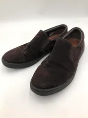 green label relaxing グリーンレーベルリラクシング スエード スリッポン シューズ size27.5cm/ダークブラウン ■■ メンズのサムネイル