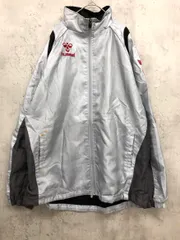 hummel ヒュンメル 裏起毛 サッカー フットサル ウィンドブレーカー ジャケット sizeXO/シルバー系 ■■ メンズのサムネイル