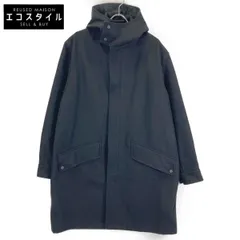 C.P.COMPANY　シーピーカンパニー　00's 31184853 ブラック ウールナイロン オーバーサイズフーディコート　Sのサムネイル