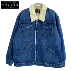 Wrangler　ラングラー　【×6(ROKU)】WS9274 ブルー DENIM BOA JACKET デニムボアジャケット　Mのサムネイル