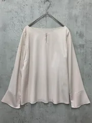 Jewel Changes ジュエルチェンジズ ユナイテッドアローズ ストレートライン メタル ブラウス シャツ sizeF/ライトベージュ ■◇ レディースのサムネイル