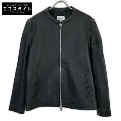UNITED TOKYO　ユナイテッドトウキョウ　133552001 ブラック ラムレザー シングルライダース　2のサムネイル