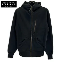 WESTRIDE　ウエストライド　ブラック コットン FULL ZIP PAKA フルジップパーカー　36のサムネイル