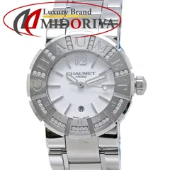 Chaumet ショーメ クラスワン MM ベゼルダイヤモンド W1722I-35A 622C-38640【正規店購入/磨き済/電池交換済】【中古】腕時計 ボーイズ ステンレススチール /40562のサムネイル