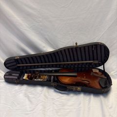 中古保管品】鈴木バイオリン研究所 フルサイズ バイオリン 弓 ケース付