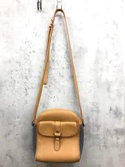 DAKS ダックス サイドスエード ショルダー バッグ ベージュ×グレー ■■ レディースのサムネイル