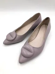 PICHE ABAHOUSE ピシェ アバハウス 54451011016 パフサークルモチーフ パンプス size37/ライトパープル ■◇ レディースのサムネイル