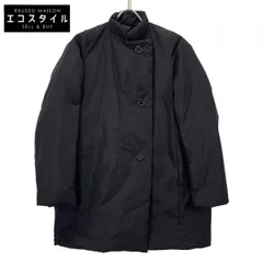 JILSANDER　ジルサンダー　ブラック ポリエステル ダウン　ピーコートのサムネイル