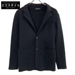 PRADA　プラダ　14年 0000ET ブラック ウール シングル ジャケット　44のサムネイル