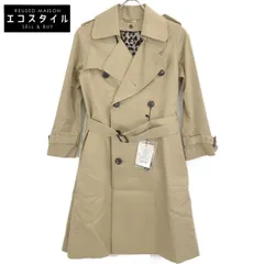 beautifulpeople　ビューティフルピープル　キャメルベージュ 1000103404 20AW コットンギャバジン トレンチコート　130のサムネイル