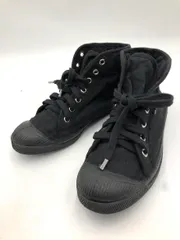 agnes b アニエスベー BENSIMON キャンバス ハイカット スニーカー size36/黒 ■■ レディースのサムネイル