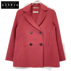 S MaxMara　エスマックスマーラ　904102016 クチートアマーノ ダブルブレストショートコート レッド　36のサムネイル