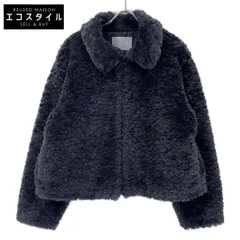 ICB　アイシービー　グレー CMCMCW0503 フェイクボア ブルゾン　44のサムネイル