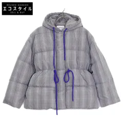 ENFOLD　エンフォルド　300GA130-2800 23AW グレー MINIMAL DOWN-JACKET ドローストリングフーデッドダウンジャケット　36のサムネイル