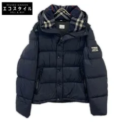BURBERRY　バーバリー　8018732 ネイビー ロックウェル ノバチェック ダウンジャケット　Lのサムネイル