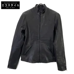 DENHAM　デンハム　01-21-01-25-121 DRIFTER ブラック ラムレザー シングルライダース　Sのサムネイル