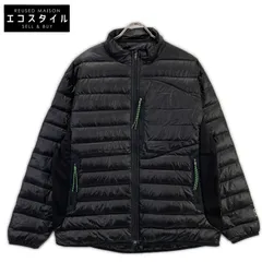 NANGA　ナンガ　【×WHIZLIMITED】ブラック DOWN SWEATER ダウンジャケット　Lのサムネイル