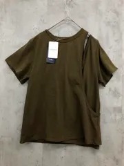 新品 simplicite シンプリシテェ 強撚天竺カッティングレイヤード Tシャツ sizeF/カーキブラウン ■◆ レディースのサムネイル