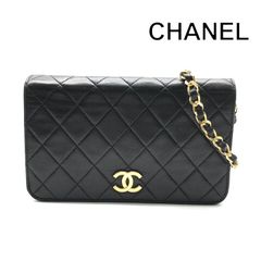 良品 CHANEL シャネル ココマーク マトラッセ ラムスキン クラッチ
