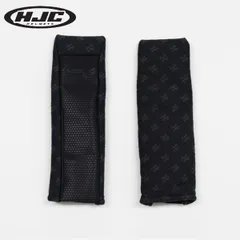 HJC ヘルメット HJP453 チンストラップ カバーセット:RPHA11用 カラー:グレー(プリントロゴ) サイズ:ONE SIZEのサムネイル