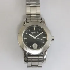 S473【訳あり特価】agnès b. アニエスベー 腕時計 7N82-0BX0 デイト 黒文字盤　電池切れ　/5のサムネイル