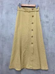 DEICY デイシー 100110073 ビットベルトマーメイド スカート size0/黄系 ■■ レディースのサムネイル