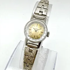 A158【稼働・アンティーク】 OMEGA オメガ カットガラス カクテルウォッチ 手巻き機械式 レディースウォッチのサムネイル