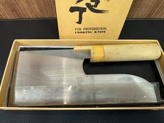 手作り 越後銀次郎作 極上そば切り包丁